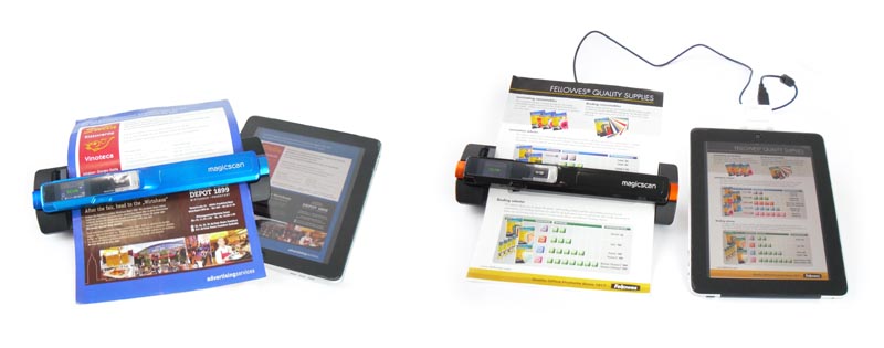 Docking Station with Paper Guide