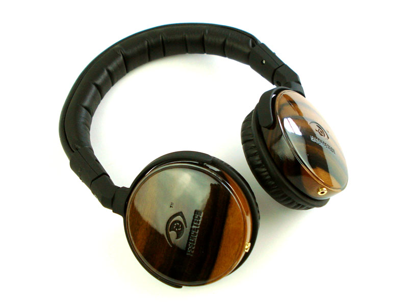 Ebony Wood Around Ear Headset(ESS-EBH13)